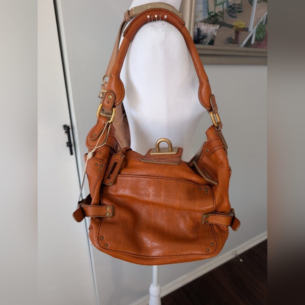 Chloé Paddington Satchel in Luxurious Cognac Leather - Picture 2 of 13